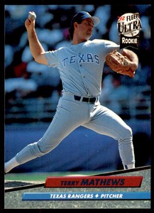 1992 Fleer Ultra Terry Mathews Baseball Cards #135
