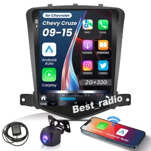 Car GPS Apple Carplay Radio For Chevy Cruze 2009-2015 Android 13 Stereo Navi DSP - Picture 1 of 17