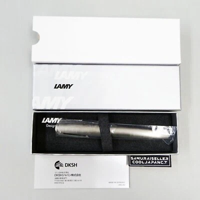 Lamy 2000 Stainless Steel Fountain Pen - Stainless Steel, Fine Nib L02F NEW - Image 1 of 4