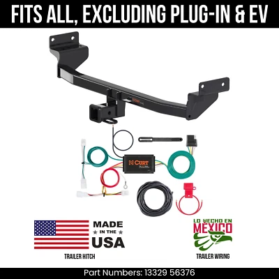 Enganche de remolque para Kia Niro 18-22 con cableado de 4 pines sin enchufe y correa EV 3,5 K 2" Foto 1 de 3