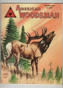 American Woodsman Mag Texas Style Hunting & Binoculars October 1953 012521nonr - Imagen 1 de 2