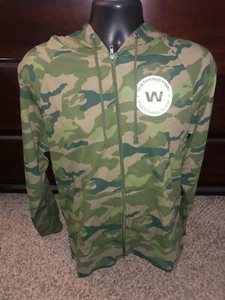 Washington Football Team Women’s Camo Full Zip Hoodie NFL TEAM APPAREL Sz Large - Picture 1 of 7