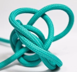 Premium Textilkabel Stoffkabel - 2x0,75 und 3x0,75 - EU Produkt - Grün-Türkis - Bild 1 von 2