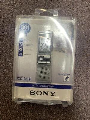 VINTAGE Sony ICD-B600 Digital Voice Recorder 512MB 301 Hours  SEALED NEW - Image 1 of 2