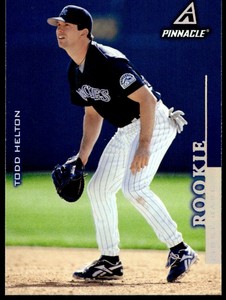 Todd Helton Colorado Rockies 1998 Pinnacle Rookie #173