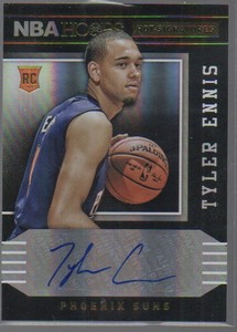 TYLER ENNIS  2014-15 HOOPS HOT SIGNATURES ROOKIE AUTO CARD #81