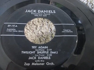 Jack Daniels "Misfortune, Try Again", plus two more songs, 4 Star Records, Promo - Picture 1 of 4