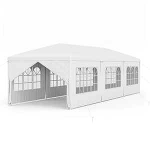 10'x30' Outdoor Party Wedding Tent Canopy 8 Sidewall Outdoor Gazebo Pavilion - Picture 1 of 10