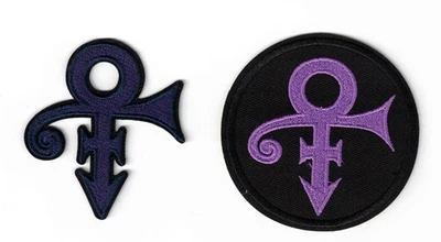 (2) Prince Symbol Purple Rain 3in Embroidered Iron-on Patch - Image 1 of 2