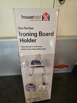 Household Essentials Over-The-Door Ironing Board Holder NEW IN BOX - Image 1 of 4