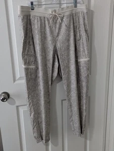 Pantalones cargo Athleta Venture para mujer talla 18 gris estampado animal - Imagen 1 de 12