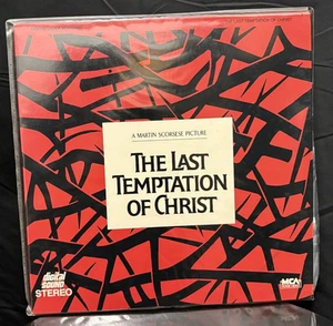 The Last Temptation of Christ (1988) - 1989 Laserdisc LD Movie - Picture 1 of 2