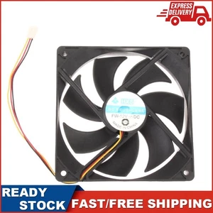 120mm Portable Computer Case Cooler 12V 3Pin PC Case Chassis Fans 1300RPM for PC - Photo 1/10