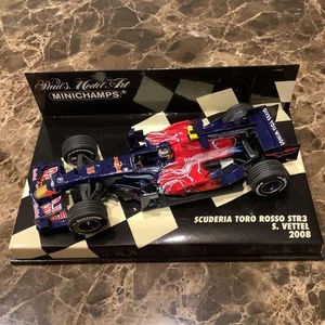 Minichamps F1 1/43 Toro Rosso STR3 Vettel - Picture 1 of 6