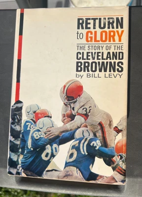 Cleveland Browns Return to Glory; Hardback with Cover by Levy Foto 1 de 4