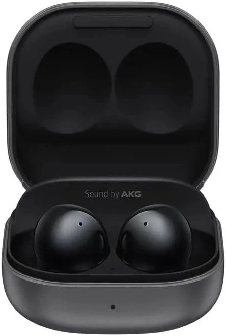 SAMSUNG Galaxy Buds2 True Wireless Earbud Noise Cancelling SM-R177NZTAMEA - Onyx - Image 1 of 3