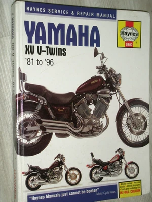 1981-1996 Yamaha  Virago  XV1100-XV535 Haynes Shop/Service/Repair Manual - Image 1 of 4