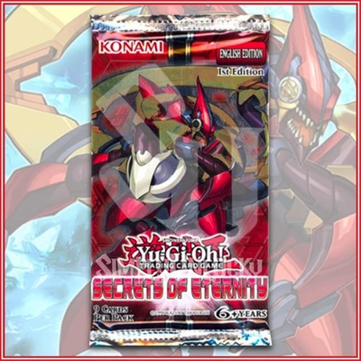 YuGiOh Secrets of Eternity 1st Edition PACK BOOSTER (9 Cards)🔥 - Image 1 of 2