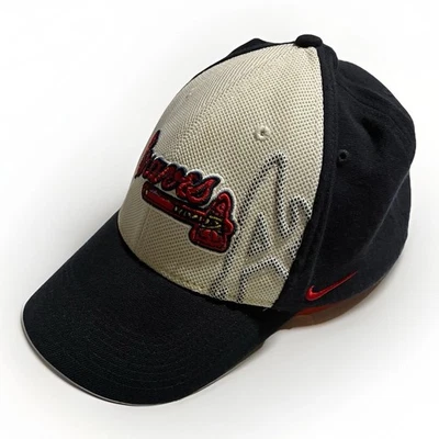 Gorra ajustada frontal de malla del equipo Nike de los Atlanta Braves MLB mercancía genuina Foto 1 de 4