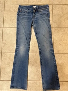 Bota de bebé Hudson Beth para mujer jeans cintura 26 ver fotos para agujero - Imagen 1 de 4