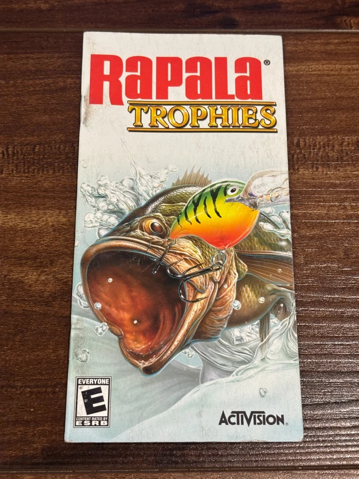 Rapala Trophies Fishing Sony PSP Playstation Portable Manual Only - Image 1 of 1