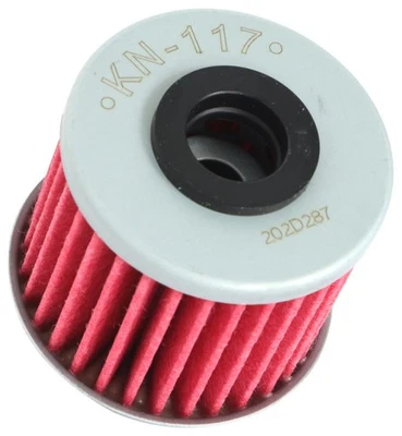 K&N Honda 1.58in OD 0.42in ID 1.4in Height Cartridge Oil Filter KN-117 — 第 1/4 张图片