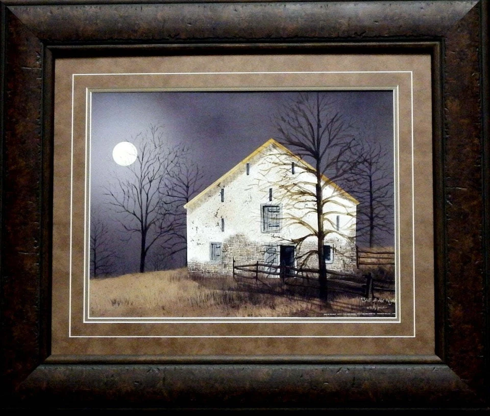 Impresión artística de Billy Jacobs Still of the Night Farm enmarcada 25,5 x 21,5 Foto 1 de 1