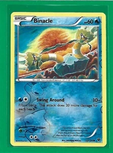 Pokémon TCG XY Fates Collide Binacle #22/124 Common Reverse Holo - Picture 1 of 2
