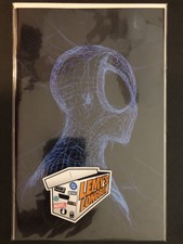 Amazing Spider-Man #55 PAT GLEASON VIRGIN VARIANT w/COA 3rd Print BLUE WEB