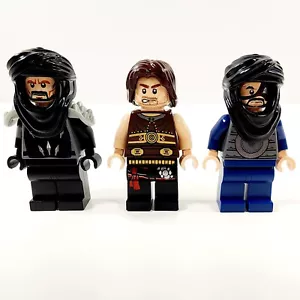 Lego Prince of Persia Minifigure Lot of 3 Dastan Ghazab Setam Hassansin - Picture 1 of 2