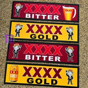 XXXX Gold and Bitter beer Bar runner Mat - Picture 1 of 1