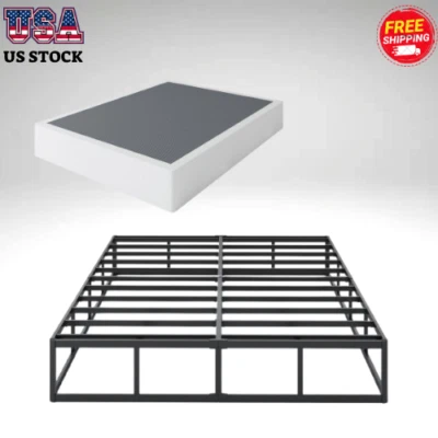 SHLAND Queen box springs 9 inch box spring for queen bed, metal springs