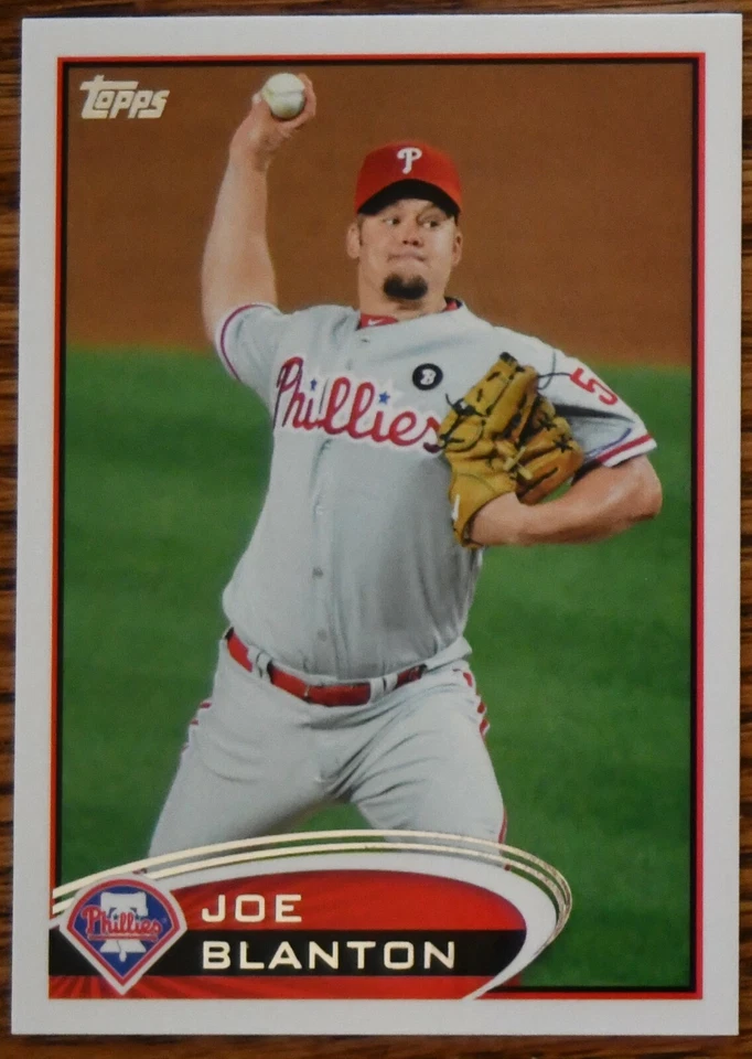 2012 Topps #551 Joe Blanton Philadelphia Phillies - Image 1 of 1
