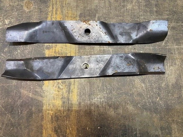 2 Pack - OEM Gravely Lawn Mower  Mulching Blades 04887600 - Image 1 of 1