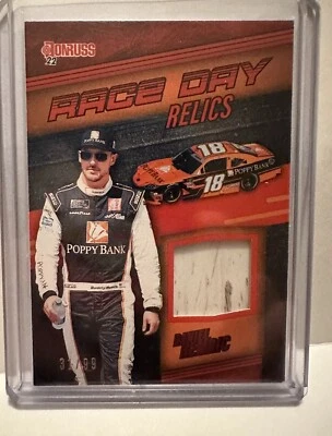 2022 Panini Donruss Daniel Hemric # RDR-DH Red Race Day Relics #31/99 - Image 1 of 2