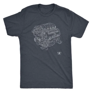 Engine Blueprint Series 2020 GT500 Mustang 760PS T-Shirt und Hoodie - Bild 1 von 46