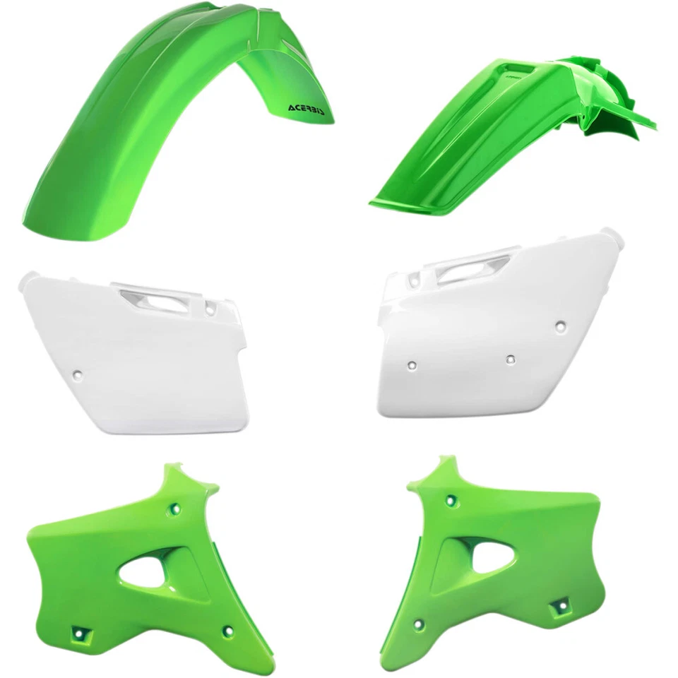 Acerbis Plastic Body Kit - OE '98 Green/White - KX | 2070980208 Foto 1 de 1