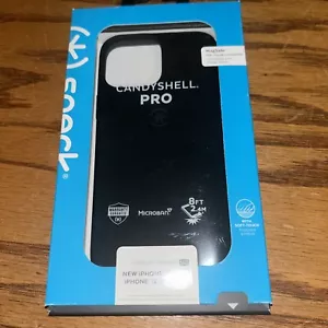 "Funda de teléfono Speck Candyshell Pro para iPhone 12 Pro Max 6,7"" negra nueva" - Imagen 1 de 3