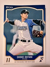 2017 EPOCH Shohei Ohtani Hokkaido Nippon-Ham Fighters #01 Special Card🔥Pitching