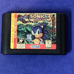 Sonic The Hedgehog 3 Mega Hit Series (Sega Genesis 1997) Cartridge Only