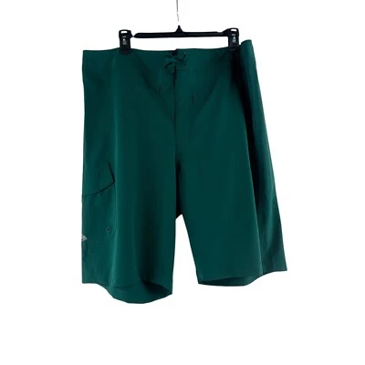 Pantalones Cortos EMS NUEVOS CON ETIQUETAS Para Hombre Casco Con Cordón y Bolsillos 40 Verde Tormenta Rendimiento Foto 1 de 4