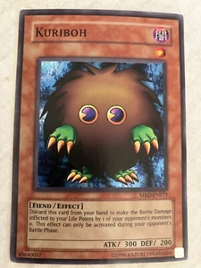 Kuriboh unlimited edition old foil yu-gi-oh card see scan - Picture 1 of 2