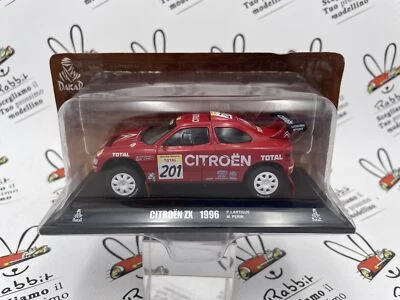 DIE CAST " CITROEN ZX 1996 P. LARTIGUE " DAKAR SCALA 1/43 - Immagine 1 di 2