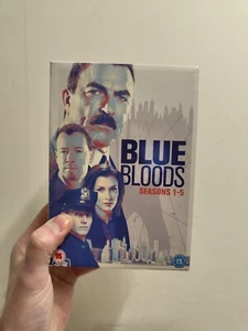 Blue Bloods Complete Seasons 1-5 DVD Box Set, Tom Selleck, 30-Disc Set FREEPOST - Picture 1 of 6