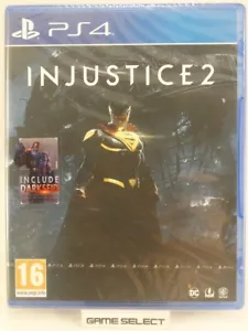 INJUSTICE 2 DC COMICS SONY PS4 PLAYSTATION PAL EUR ITA ITALIANO NUOVO SIGILLATO - Picture 1 of 4