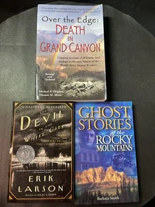 Ghost Stories Rocky Mountains, Devil In The White City, Death In Grand Canyon - Picture 1 of 10