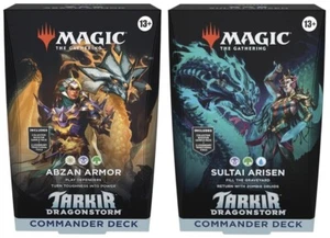 MtG: Tarkir: Dragonstorm Commander Deck - Abzan Armor & Sultai Arisen SEALED - Picture 1 of 3