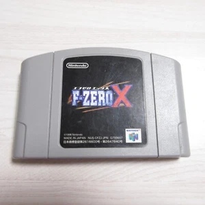 F-ZERO X Nintendo 64 N64 Japan Cart Tested Battery Replaced - NTSC-J Used - Picture 1 of 6