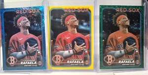 Ceddanne Rafaela US110 2024 Topps Update Rookie Debut Yellow Green Blue /499 /999 - Bild 1 von 6