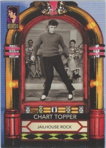 2007 Press Pass Elvis Is Elvis Presley Chart Topper Insert Jailhouse Rock #81